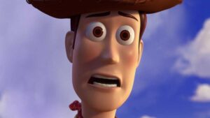 Woody volta careca em Toy Story 5 e encara a era dos tablets