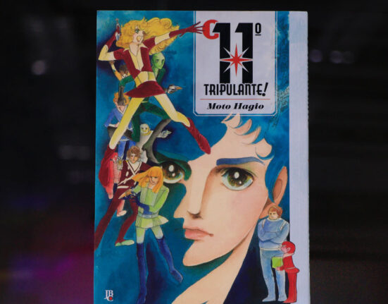 Capa do mangá O 11º Tripulante de Moto Hagio, edição luxuosa da JBC.
