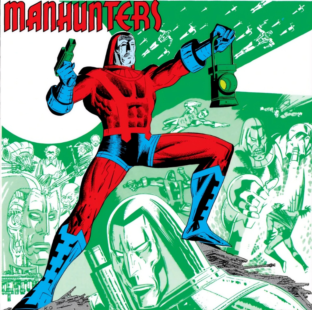 Caçadores Cósmicos, androides vilões da série Lanterns da DC Comics.