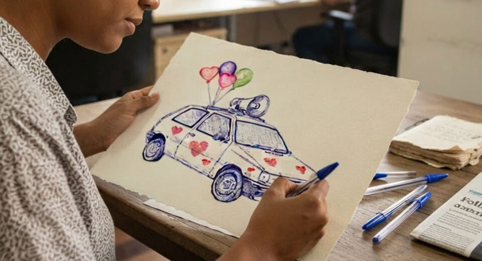 Artistas brasileiros têm a chance de participar do BIC Art Master 2026 usando caneta esferográfica.