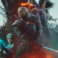 Capa do jogo The Witcher 3: Wild Hunt Remastered anunciada com nova expansão.