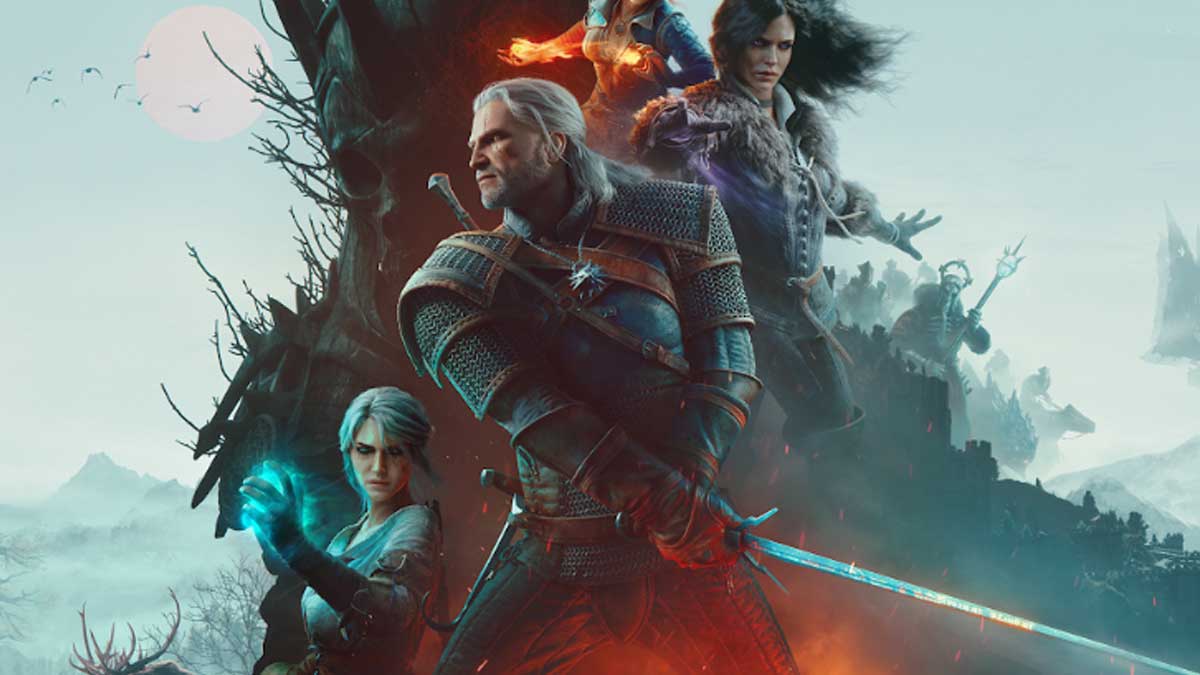 Capa do jogo The Witcher 3: Wild Hunt Remastered anunciada com nova expansão.
