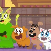 Biduzidos com os famosos pets da Turma da Mônica.