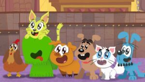 Biduzidos com os famosos pets da Turma da Mônica.