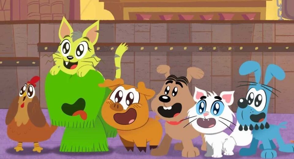 Biduzidos com os famosos pets da Turma da Mônica.