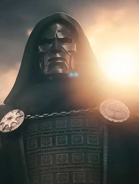 Victor von Doom, o Doutor Destino, em cena do trailer de Vingadores na D23 Expo.