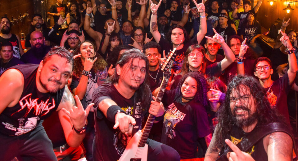 Banda Warpath se apresentando no Subculturas de Belém.