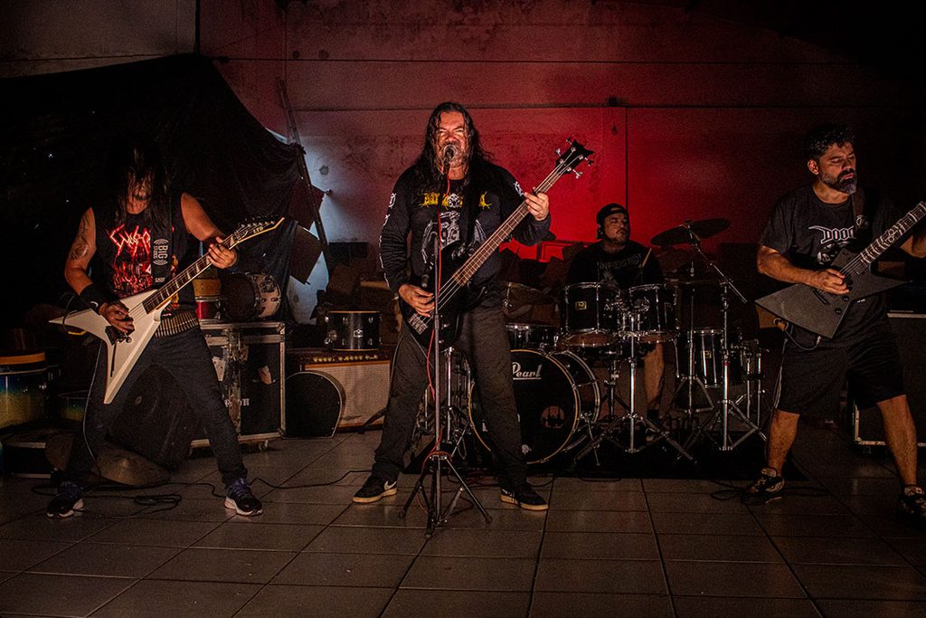Banda Warpath se apresentando no Subculturas de Belém.