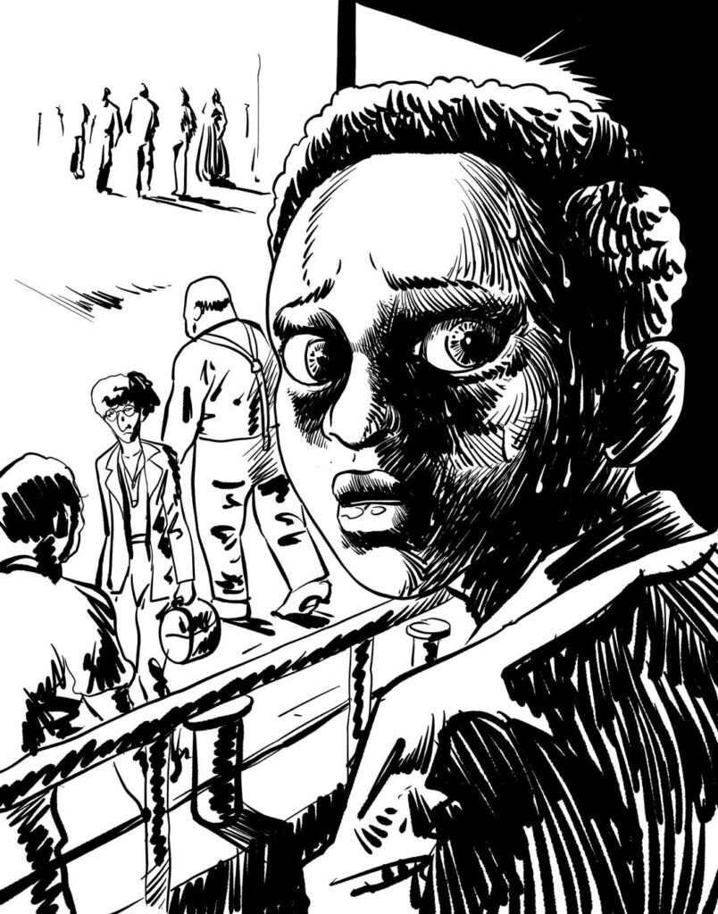 Capa de Belém do Grão-Pará em Quadrinhos, destacando a arte de Dalcídio Jurandir.