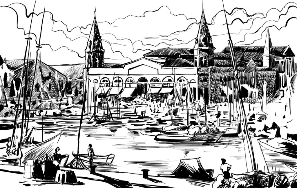 Capa de Belém do Grão-Pará em Quadrinhos, destacando a arte de Dalcídio Jurandir.
