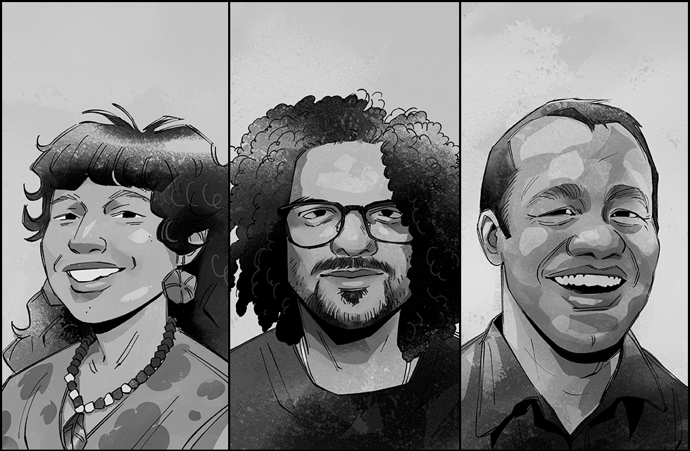 Capa da adaptação em quadrinhos do livro 'Torto Arado' de Itamar Vieira Junior.